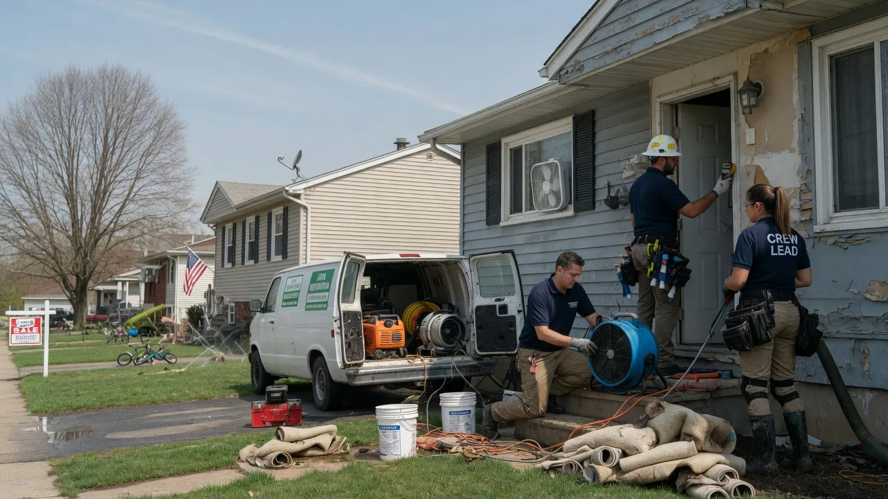 Flood Cleanup in James Creek, PA near me