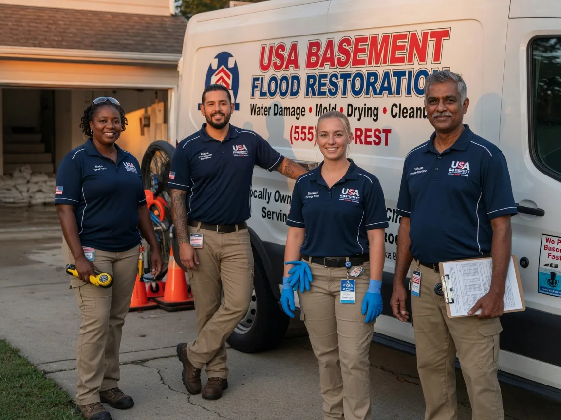 Basement Flood Cleanup company in James Creek, PA